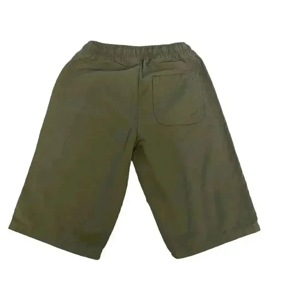 LC Waikiki Olive Green Pull-On Drawstring Closure Boys SZ 8/9 # 1560
